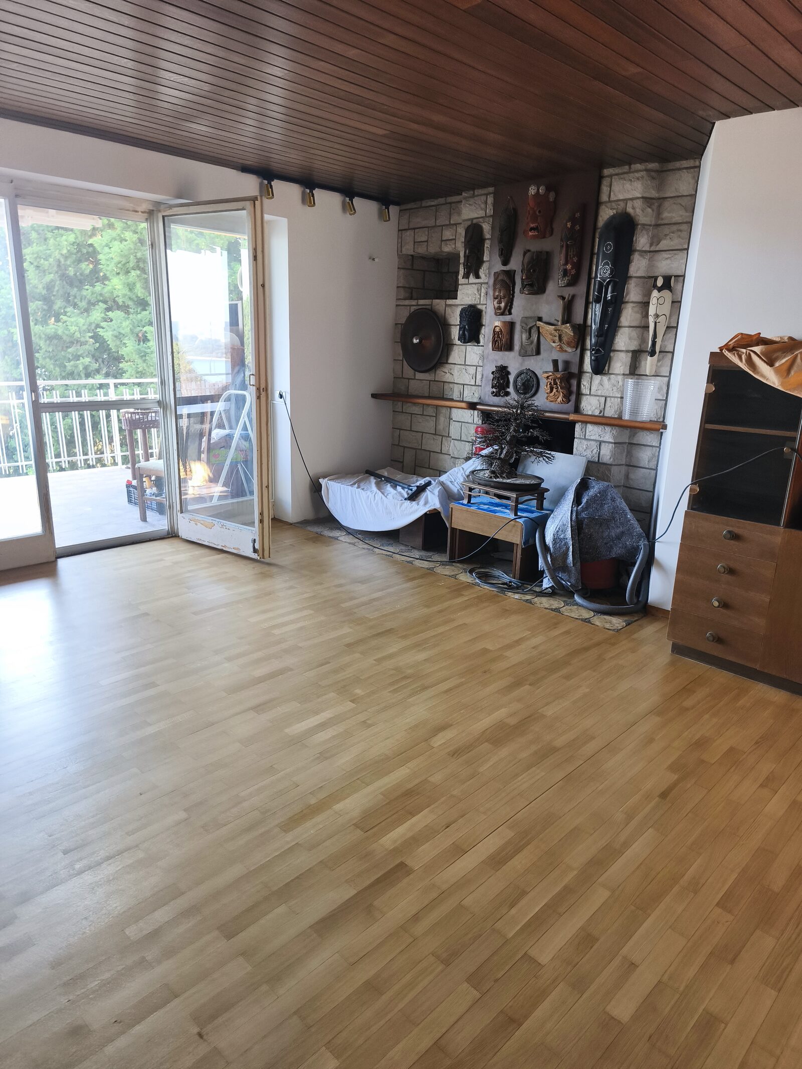 Hrastov parket, dnevna soba, Portorož